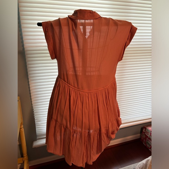 L.N.C International Concepts Women’s Orange Dress - Picture 2 of 2